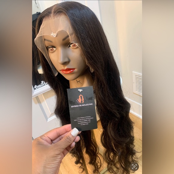 100% GLUE LESS HUMAN HAIR WIG - Picture 2 of 10